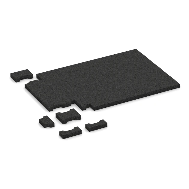 Typische Verlegung oder Einbausituation für den Artikel 3845 von WARCO - Autobloccanti, Farbton Antracite in der Abmessung 20 × 16,5 × 4,3 cm | 0,0278 m².