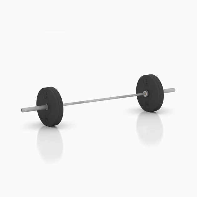 Typische Verlegung oder Einbausituation für den Artikel 6084 von WARCO - Bumper Plate, Farbton Antracite in der Abmessung 5 kg | ø 45,4 x 3,15 cm.