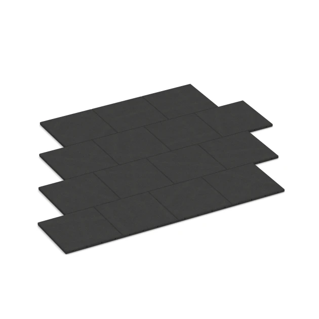 Typische Verlegung oder Einbausituation für den Artikel 6287 von WARCO - Fallschutzplatten, Farbton Anthrazit in der Abmessung 50 x 50 x 3 cm | 0,25 m².