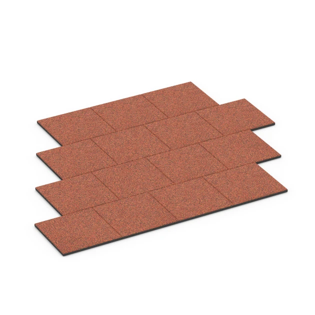 Typische Verlegung oder Einbausituation für den Artikel 6417 von WARCO - Piastrella antitrauma – 90 cm, Farbton Etna in der Abmessung 50 x 50 x 3 cm | 0,25 m².