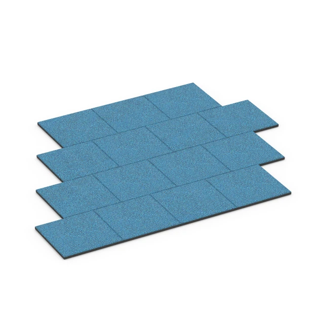 Typische Verlegung oder Einbausituation für den Artikel 6420 von WARCO - Piastrella antitrauma – 90 cm, Farbton Atlantico in der Abmessung 50 x 50 x 3 cm | 0,25 m².