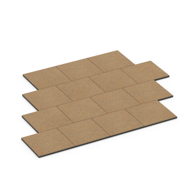 Typische Verlegung oder Einbausituation für den Artikel 6421 von WARCO - Fallschutzplatte – 90 cm, Farbton Rattan Lounge in der Abmessung 50 x 50 x 3 cm | 0,25 m².