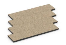 Piastrella antitrauma EPDM – 210 cm