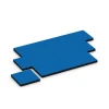 Typische Verlegung oder Einbausituation für den Artikel 6268 von WARCO - Piastrella antitrauma – 180 cm, Farbton Azzurro cielo in der Abmessung 50 x 50 x 6 cm.