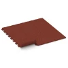 Typische Verlegung oder Einbausituation für den Artikel 6976 von WARCO - Piastrella per pavimento fitness Classic, Farbton Rosso mattone in der Abmessung 50 x 50 x 3 cm | 0,25 m².