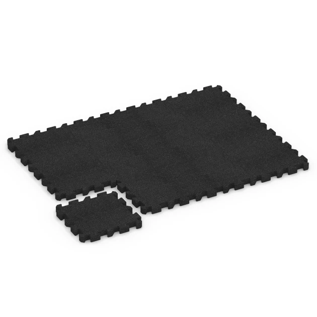 Typische Verlegung oder Einbausituation für den Artikel 6401 von WARCO - Fallschutzplatte – 190 cm, Farbton Anthrazit in der Abmessung 50 x 50 x 5 cm | 0,25 m².