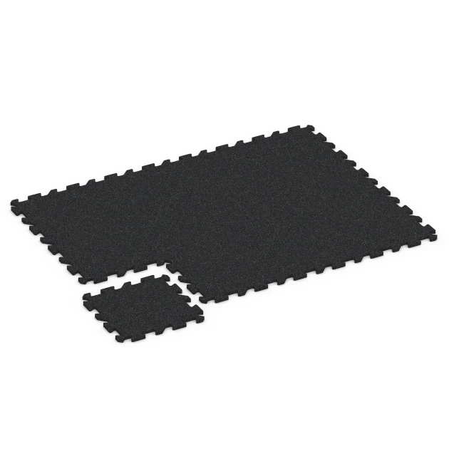 Typische Verlegung oder Einbausituation für den Artikel 6312 von WARCO - Fallschutz-Puzzlematte, Farbton Anthrazit in der Abmessung 50 x 50 x 2 cm | 0,25 m².