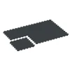 Typische Verlegung oder Einbausituation für den Artikel 7085 von WARCO - Pavimento in gomma per cani, Farbton Antracite in der Abmessung 102,5 x 102,5 x 2,2 cm | 1,05 m².
