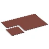 Typische Verlegung oder Einbausituation für den Artikel 6392 von WARCO - Stallmatte Puzzle, Farbton Rosso mattone in der Abmessung 102,5 x 102,5 x 3 cm | 1,05 m².