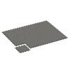 Typische Verlegung oder Einbausituation für den Artikel 6751 von WARCO - Pavimentazione antitrauma, Farbton Granito grigio scuro in der Abmessung 44,6 x 44,6 x 1,8 cm.