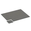 Typische Verlegung oder Einbausituation für den Artikel 6796 von WARCO - Pavimento agility cani, Farbton Granito grigio scuro in der Abmessung 44,6 x 44,6 x 1,8 cm.