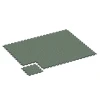 Typische Verlegung oder Einbausituation für den Artikel 6789 von WARCO - Piastrelle balcone gomma, Farbton Prato inglese in der Abmessung 44,6 x 44,6 x 1,8 cm.