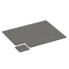 Typische Verlegung oder Einbausituation für den Artikel 6895 von WARCO - Pavimento agility indoor cani, Farbton Granito grigio scuro in der Abmessung 44,6 x 44,6 x 1,8 cm.
