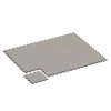Typische Verlegung oder Einbausituation für den Artikel 6914 von WARCO - Pavimentazione fiere clic, Farbton Granito grigio in der Abmessung 44,6 x 44,6 x 1,8 cm.