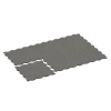 Typische Verlegung oder Einbausituation für den Artikel 6868 von WARCO - Fitness Max Floor System, Farbton Dunkelgrauer Granit in der Abmessung 97,1 x 97,1 × 1,8 cm.