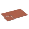 Typische Verlegung oder Einbausituation für den Artikel 6872 von WARCO - Fitness Max Floor System, Farbton Feuersglut in der Abmessung 97,1 x 97,1 × 1,8 cm.