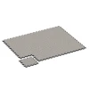 Typische Verlegung oder Einbausituation für den Artikel 6842 von WARCO - Fitness Active pavimento, Farbton Granito grigio in der Abmessung 44,6 x 44,6 × 2,8 cm.