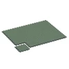 Typische Verlegung oder Einbausituation für den Artikel 6843 von WARCO - Fitness Active pavimento, Farbton Prato inglese in der Abmessung 44,6 x 44,6 × 2,8 cm.