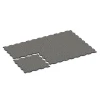 Typische Verlegung oder Einbausituation für den Artikel 6850 von WARCO - Fitness Active pavimento, Farbton Granito grigio scuro in der Abmessung 97,1 x 97,1 x 2,8 cm.