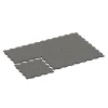 Typische Verlegung oder Einbausituation für den Artikel 6886 von WARCO - Fitness Max Floor System, Farbton Granito grigio scuro in der Abmessung 97,1 x 97,1 x 2,8 cm.