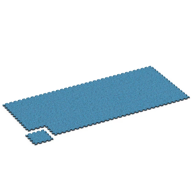 Typische Verlegung oder Einbausituation für den Artikel 6821 von WARCO - Piastrella balcone in gomma, Farbton Atlantico in der Abmessung 28,9 x 28,9 x 1,8 cm.