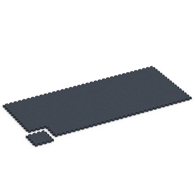 Typische Verlegung oder Einbausituation für den Artikel 6959 von WARCO - Fitness Premium pavimento sportivo, Farbton Antracite in der Abmessung 28,9 x 28,9 x 2,8 cm.