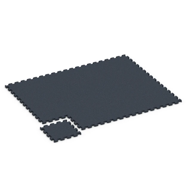 Typische Verlegung oder Einbausituation für den Artikel 6961 von WARCO - Fitness Premium pavimento sportivo, Farbton Antracite in der Abmessung 45,9 x 45,9 x 2,8 cm.