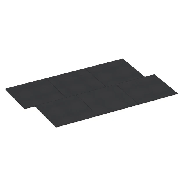 Typische Verlegung oder Einbausituation für den Artikel 7073 von WARCO - Fitness Performance Basic pavimento sportivo, Farbton Antracite in der Abmessung 100 x 100 x 1,5 cm | 1,00 m².