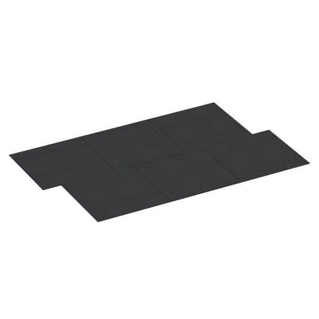 Typische Verlegung oder Einbausituation für den Artikel 7075 von WARCO - Fitness Performance Basic pavimento sportivo, Farbton Antracite in der Abmessung 100 x 100 x 1 cm | 1,00 m².