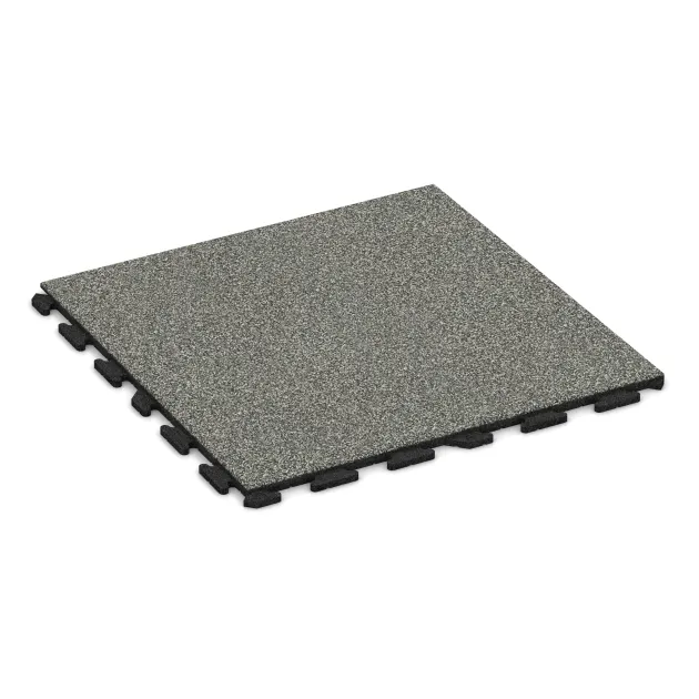 Foto der hinteren Seite vom unsymmetrischen WARCO-Formteil 5760: Pavimento per eventi, Design Granito classico, Maße 1000 x 1000 x 30 mm.