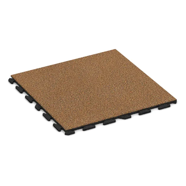 Foto der hinteren Seite vom unsymmetrischen WARCO-Formteil 5763: Pavimento per eventi, Design Terracotta, Maße 1000 x 1000 x 30 mm.